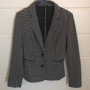 Express Black and White Blazer